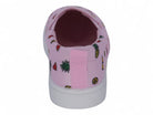 Girls Pink Summer Print Slip On