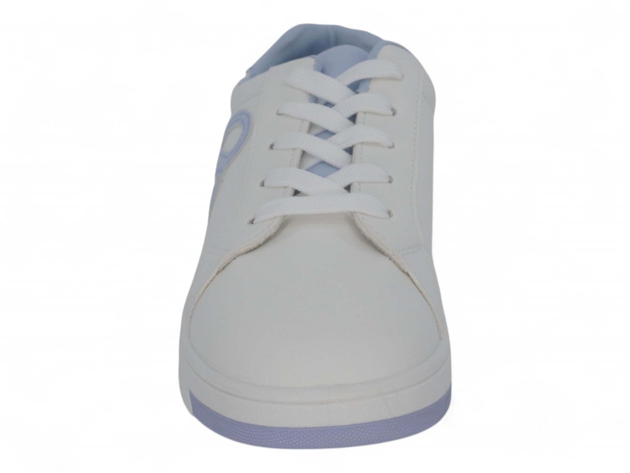 Girls'  Blue B Low Top Court Sneaker