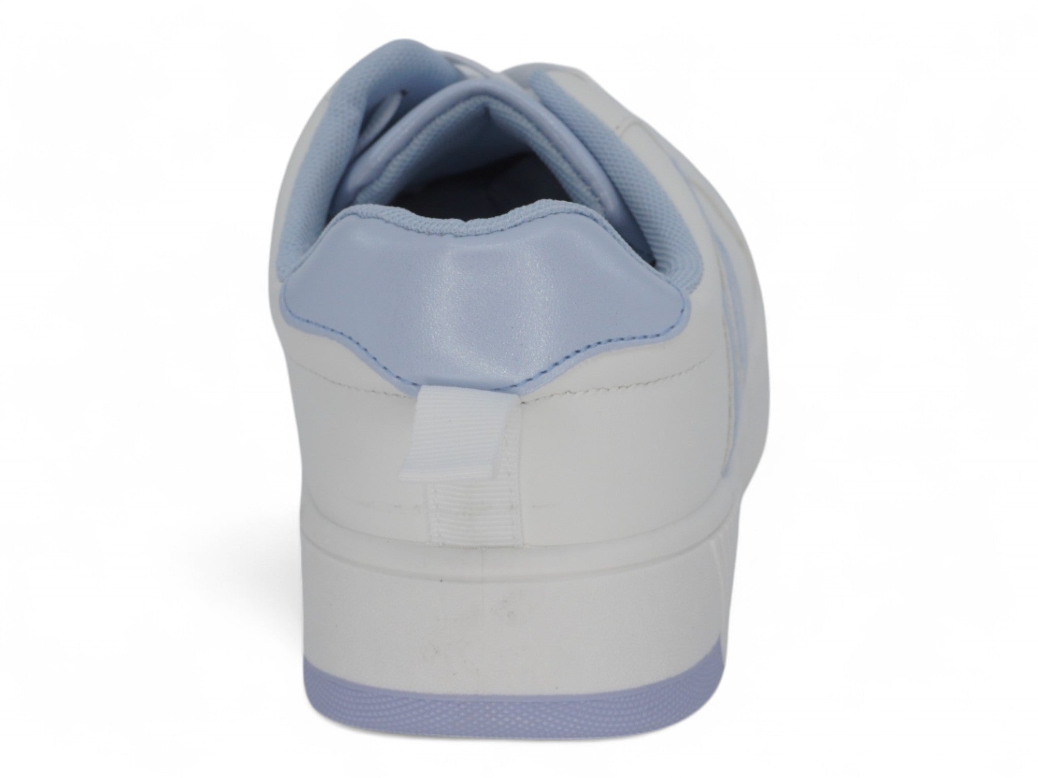 Girls'  Blue B Low Top Court Sneaker