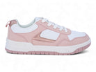 Girls' Pink & White Court Sneaker