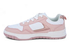 Girls' Pink & White Court Sneaker