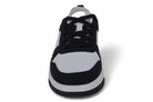 Girls' Black & White Court Sneaker
