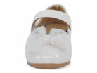 Toddler White Patent Nathalie Flat