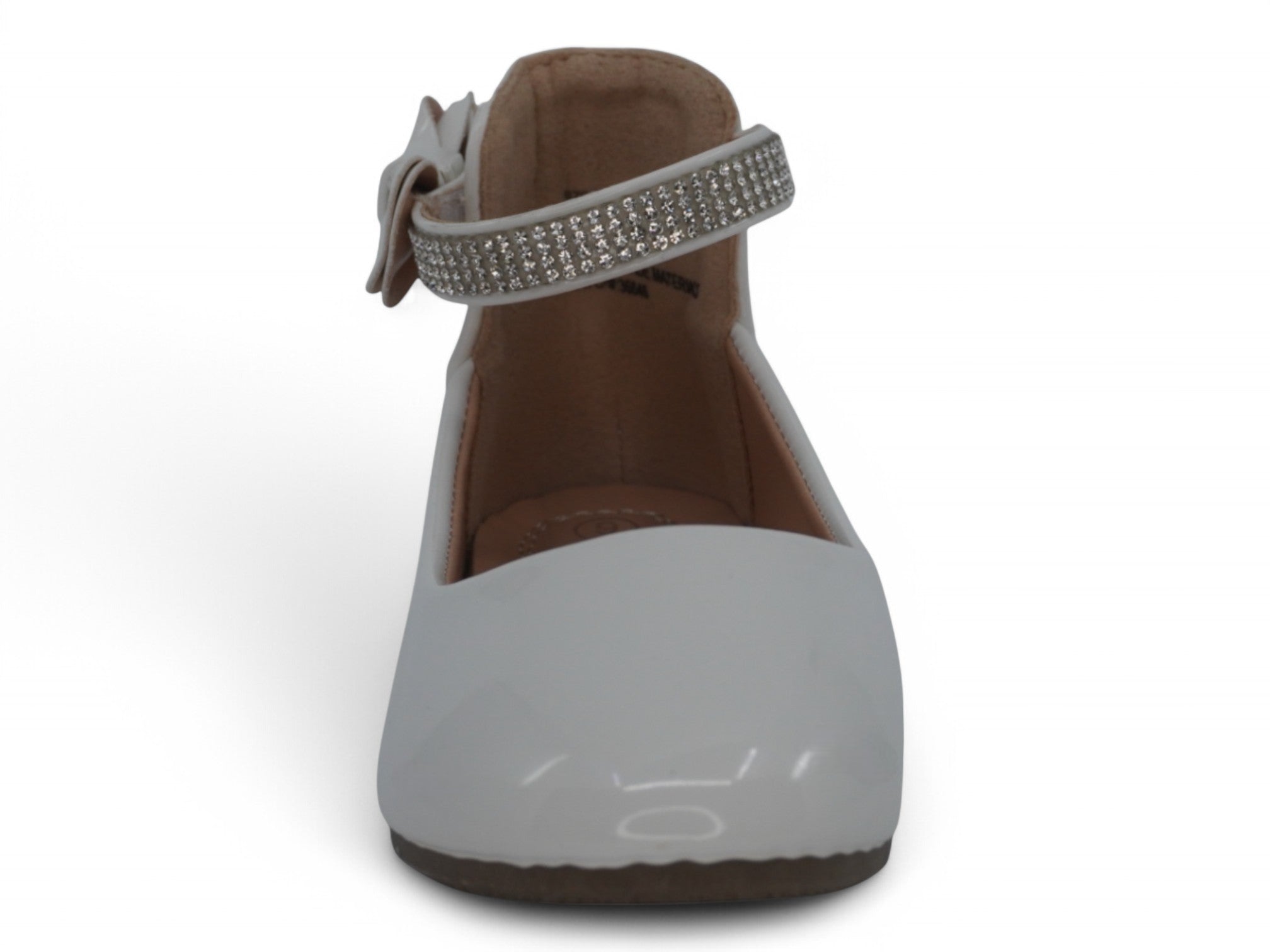 Toddler White Stefanny Flat