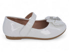 Toddler White Patent Daphne Flat