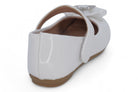 Toddler White Patent Daphne Flat