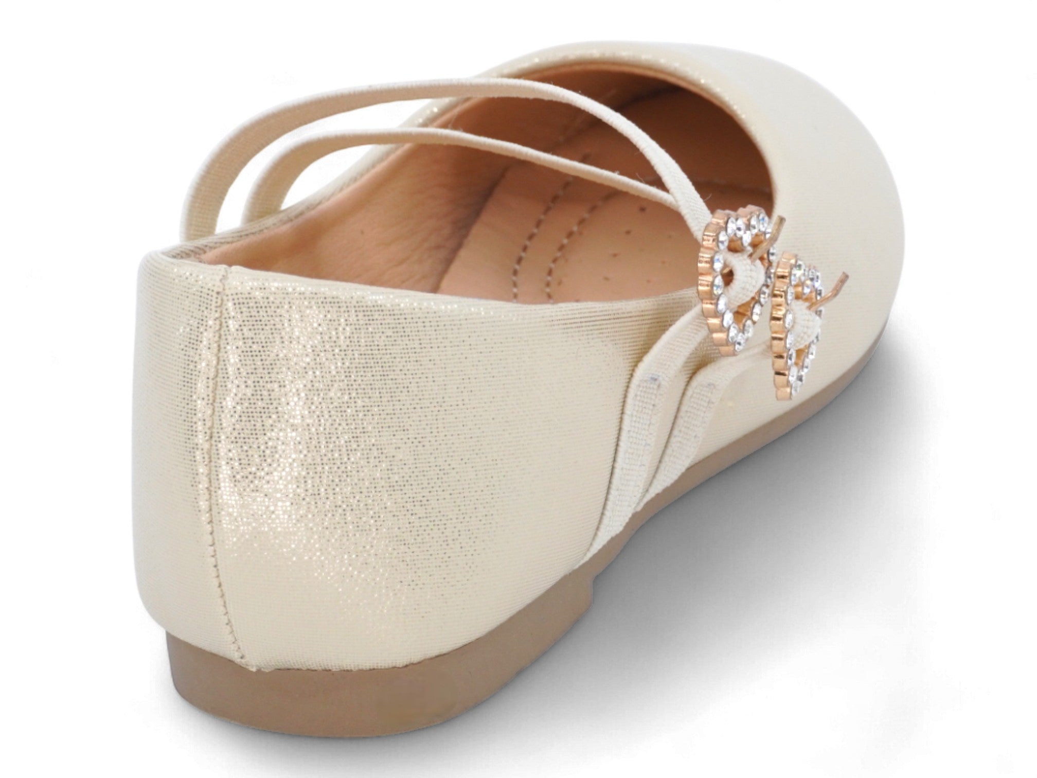 Toddler Gold Kaya Flat