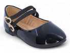 Toddler Black Kaya Flat
