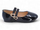 Toddler Black Kaya Flat