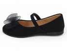 Toddler Black Lia Flat