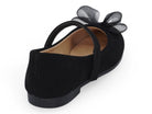 Toddler Black Lia Flat