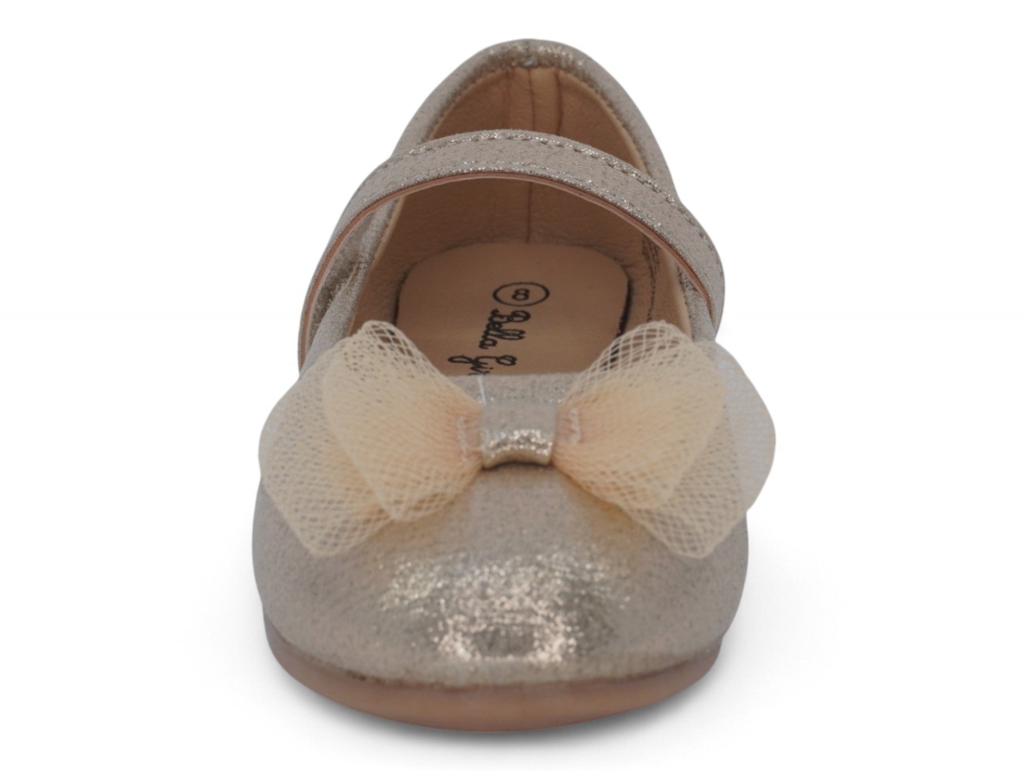 Toddler Gold Lia Flat