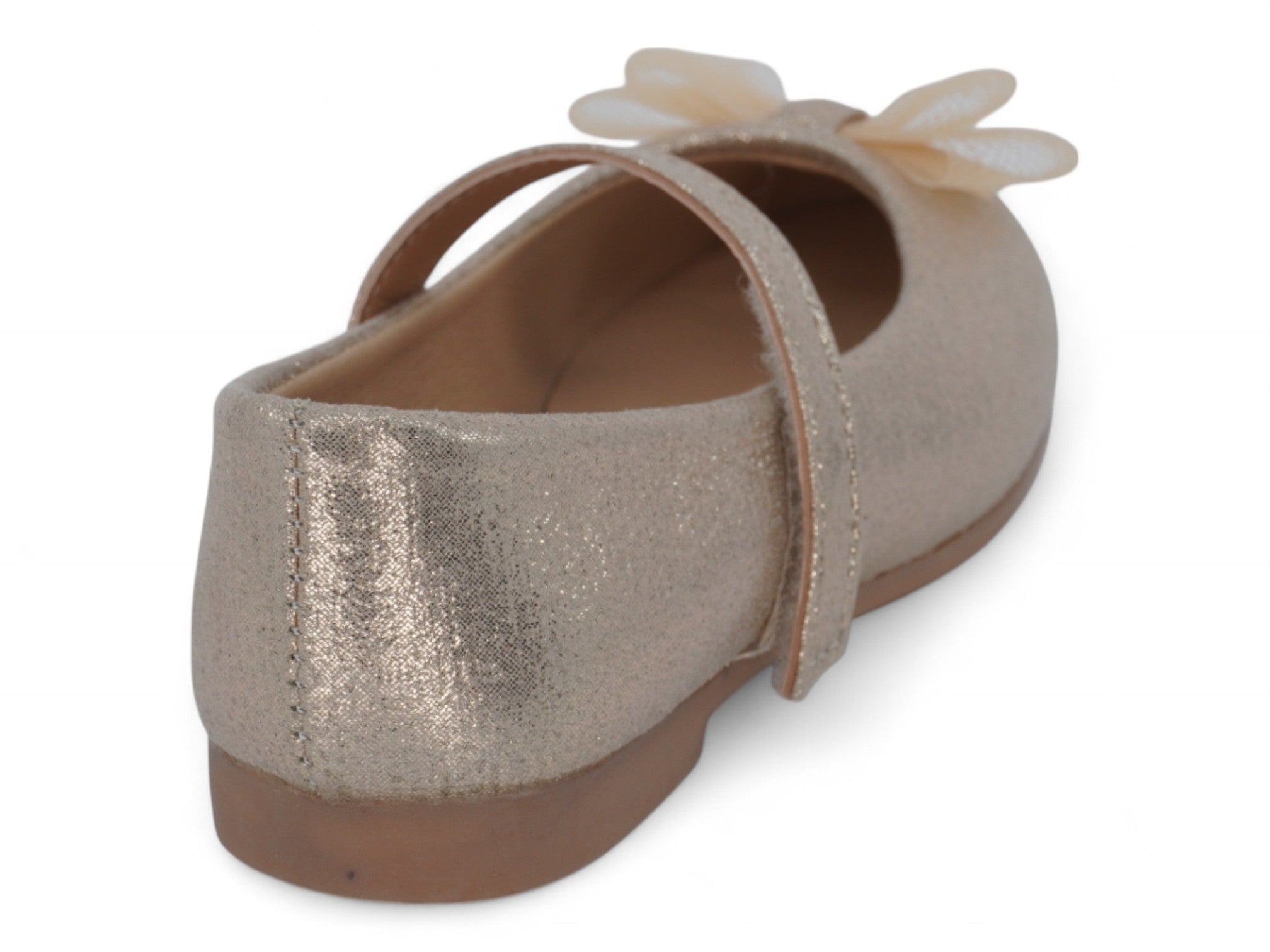 Toddler Gold Lia Flat
