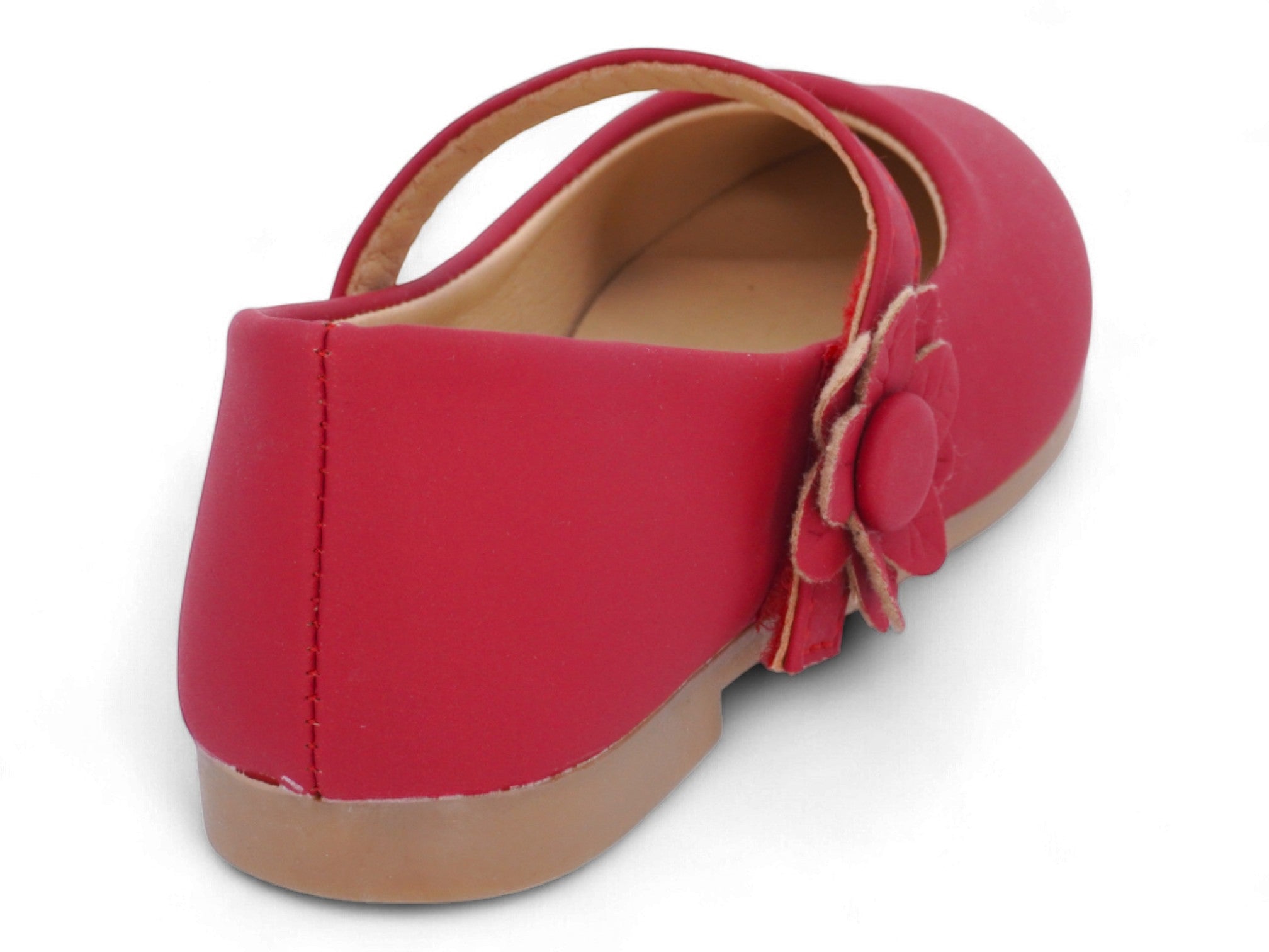 Girls' Red Aya Flat
