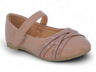 Girls' Mocha Adina Flat