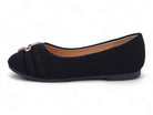 Girls' Black Ember Flat