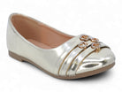 Girls' Gold Ember Flat