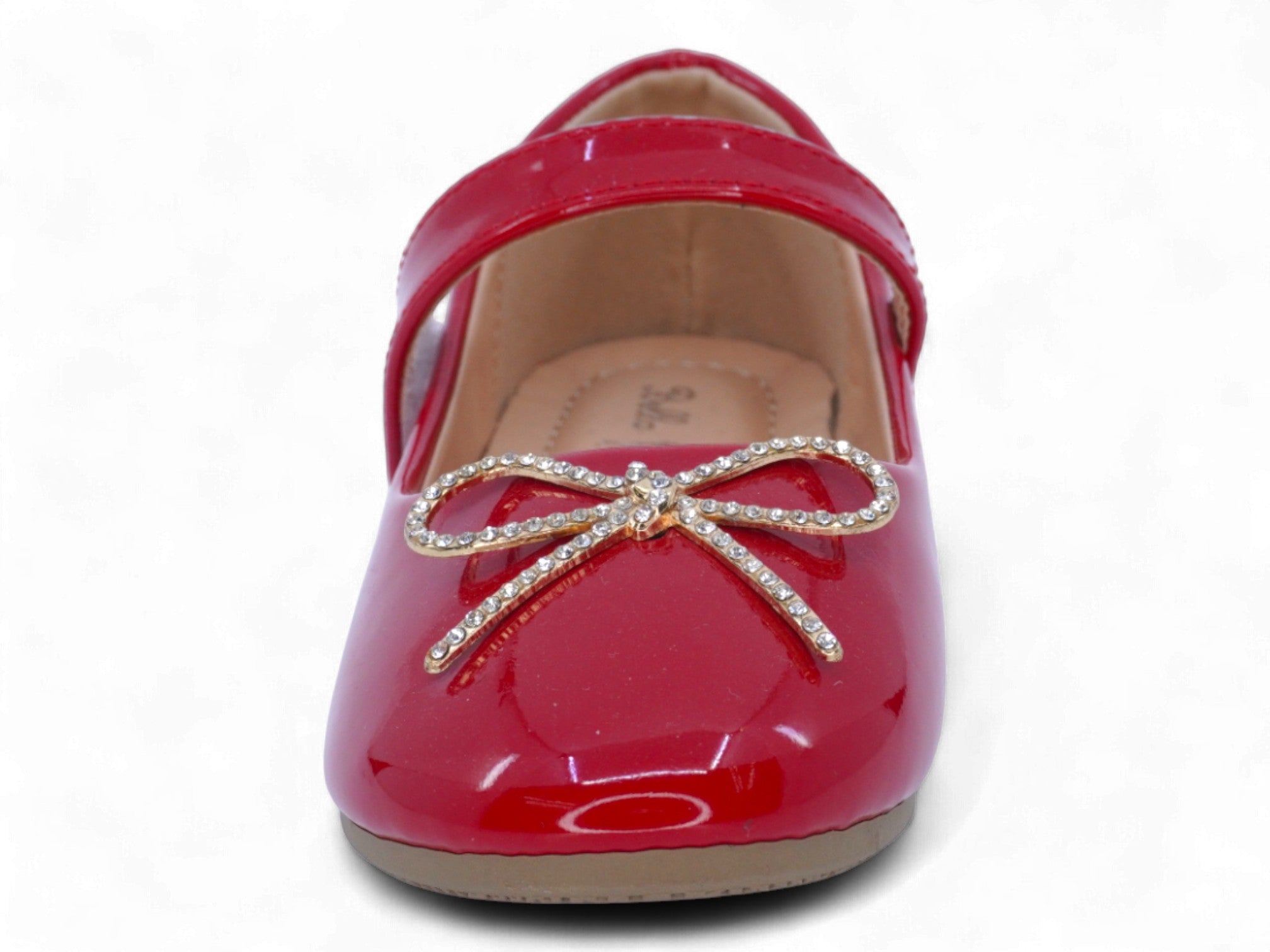 Girls' Red Kim Flat