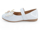 Girls White Lilliana Flat
