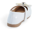 Girls White Lilliana Flat