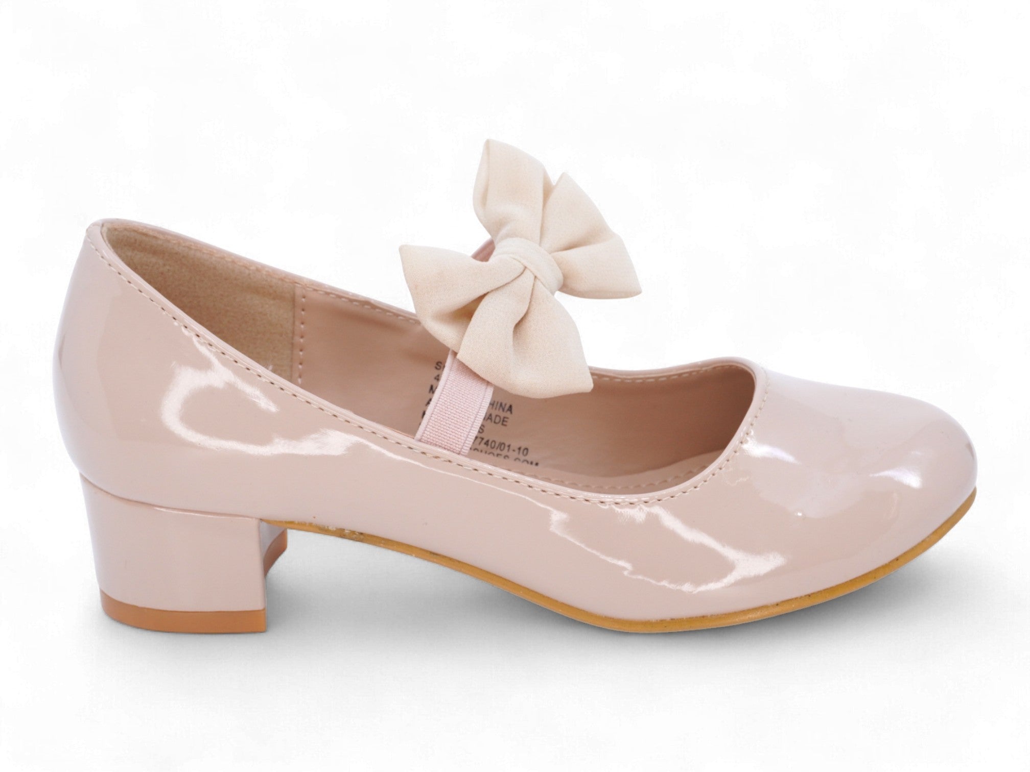 Girls Blush Patent Vida Shoe