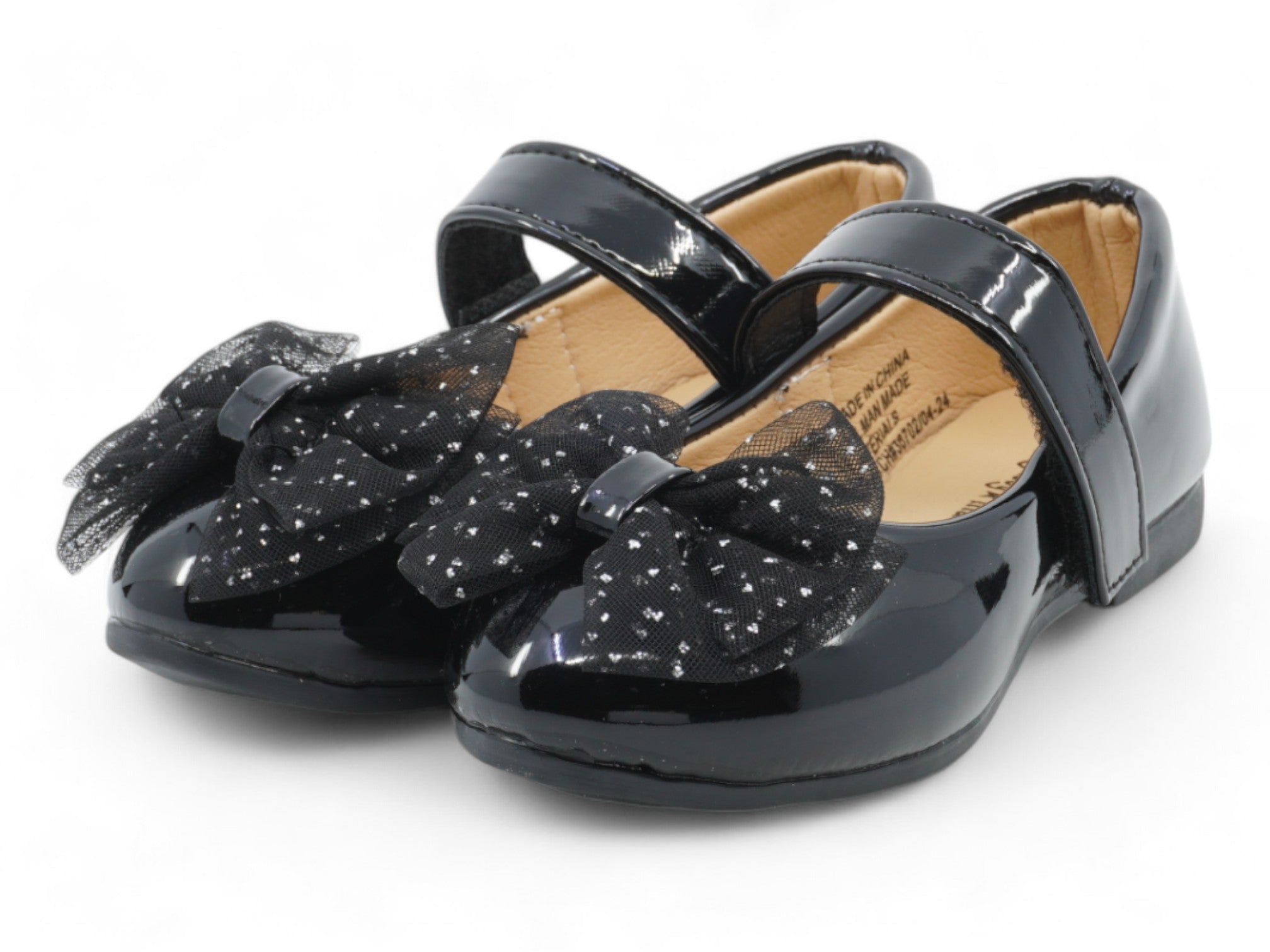 Toddler Black Leigh Flat