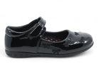 Toddler Black Patent Mar Flat