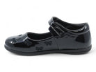 Toddler Black Patent Mar Flat