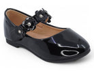 Toddler Black Gia Flat