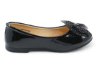 Girls' Black Leigh Flat