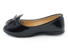 Girls' Black Leigh Flat