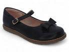 Girls Black Patent Nory Flat