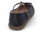 Girls Black Patent Nory Flat