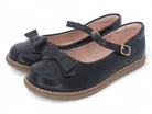 Girls Black Patent Nory Flat