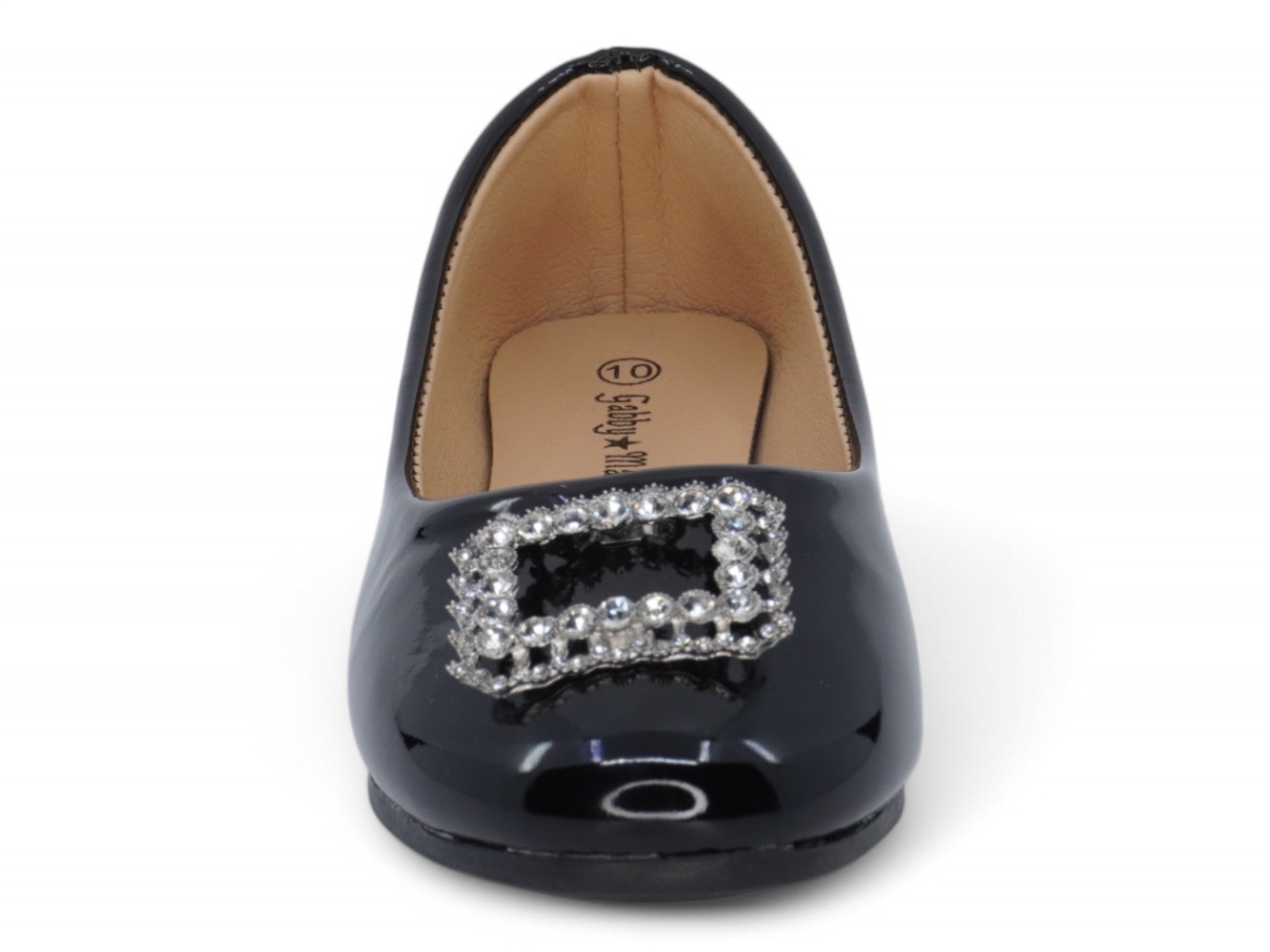 Girls' Black Nora Flat