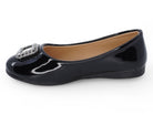 Girls' Black Nora Flat