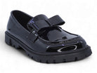 Girls Black Patent Aura Loafer
