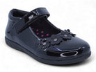 Girls Black Patent Millie School Shoe