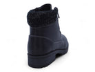 Women's Black Maanvi Combat Boot