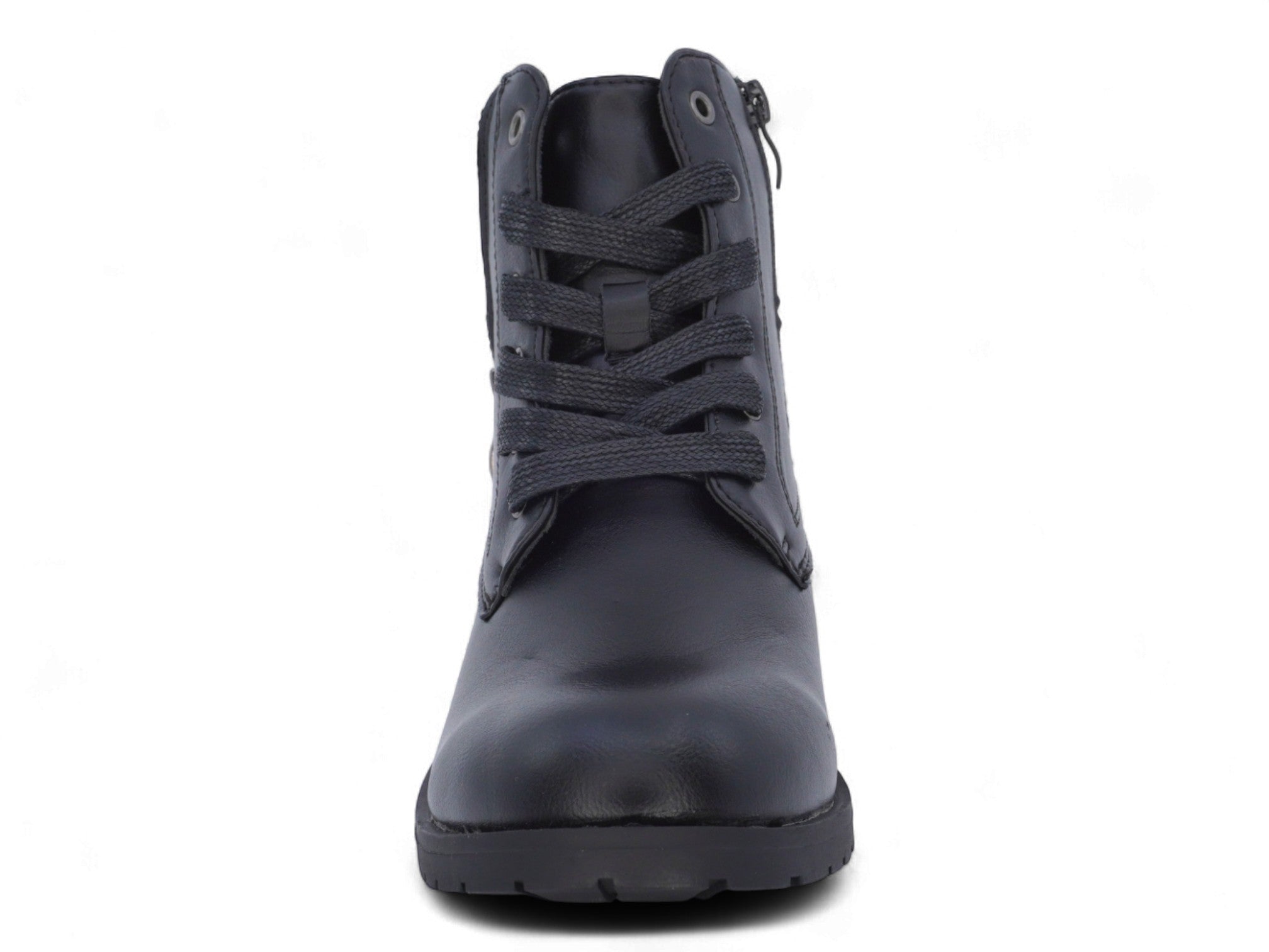 Women's Black Madelyn Combat Bootie