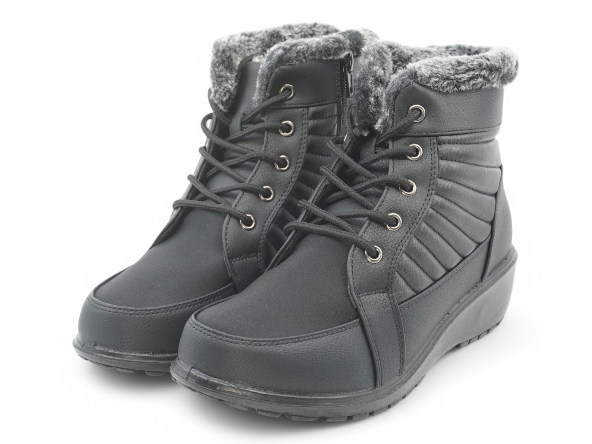 Women's Black Nelda Wide Width Boot