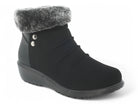 Women's Black Stephania Wide Width Boot