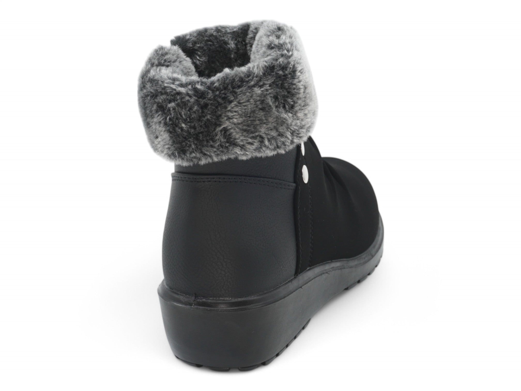 Women's Black Stephania Wide Width Boot