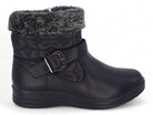 Women's Black  Ulyssa Wide Width Comfort Bootie