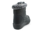 Women's Black Zig Zag Lycra Wide Width Boot