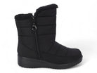 Women's Black Nylon Wide Width Bootie