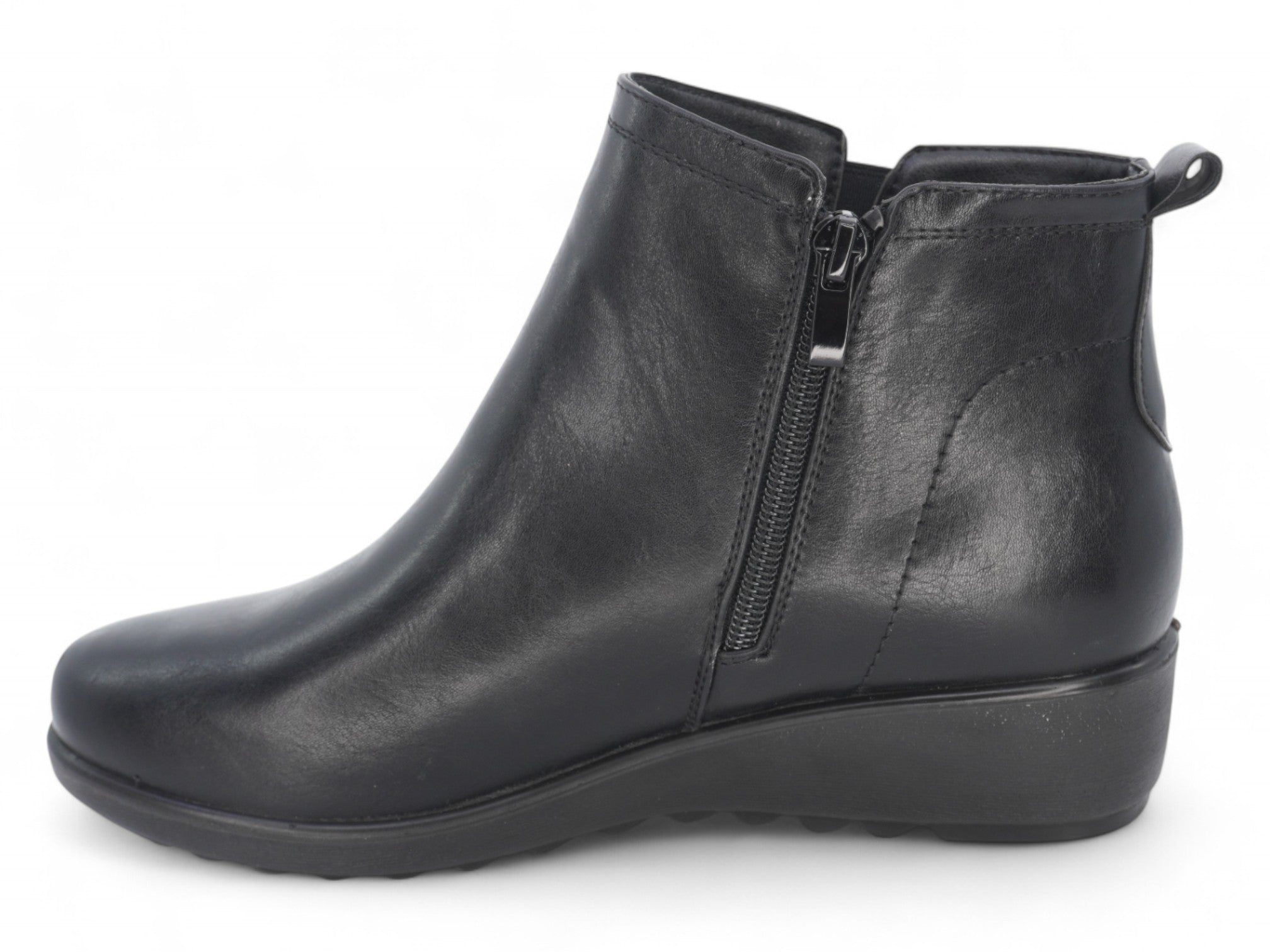 Women's Wide Width Wedged Chelsea Bootie