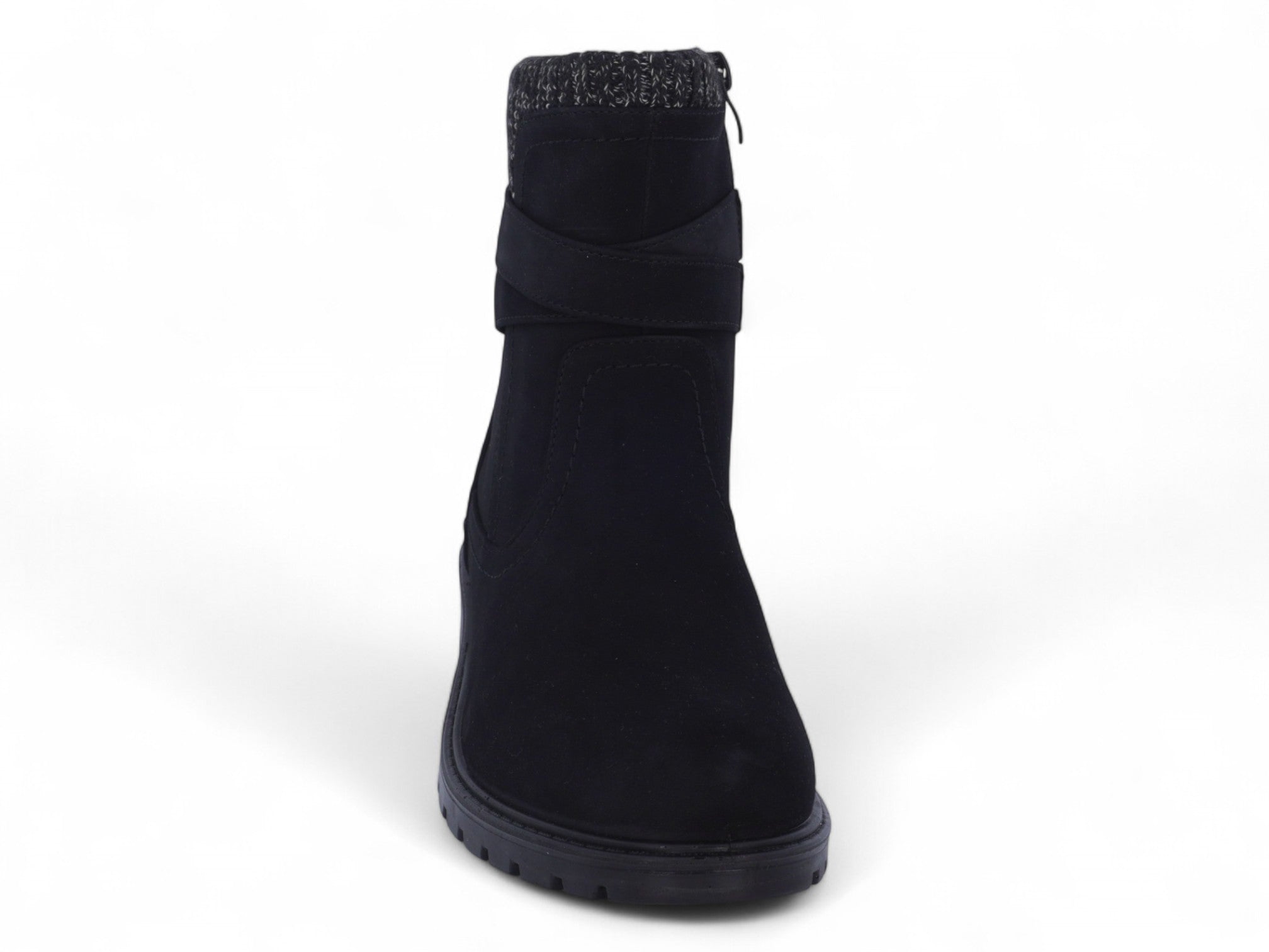 Women's Faux Suede Sweater Wide Width Bootie