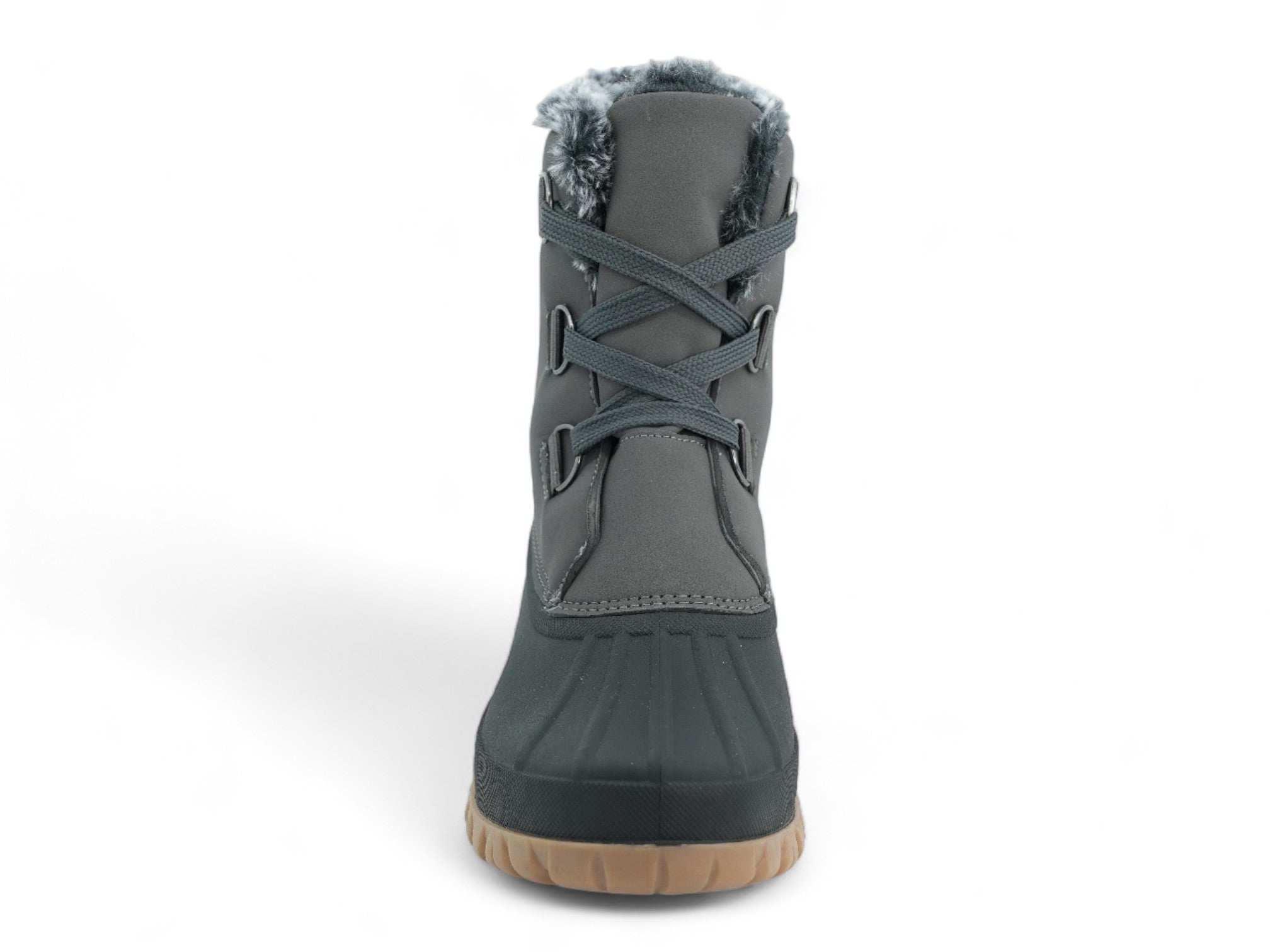 Women's Gray Snow Boot