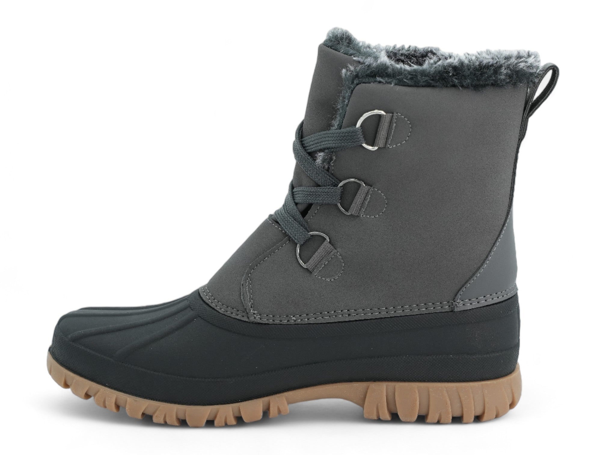 Women's Gray Snow Boot